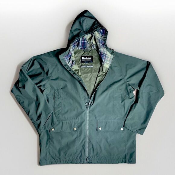 Barbour Men's Hooded Domus Waterproof Jacket - Size XL - Picture 1 of 5